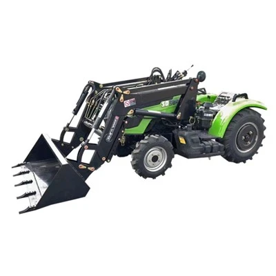 Kompaktní traktor s nakladačem